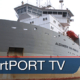 smartPORT TV an Bord eines Schwimmbaggers