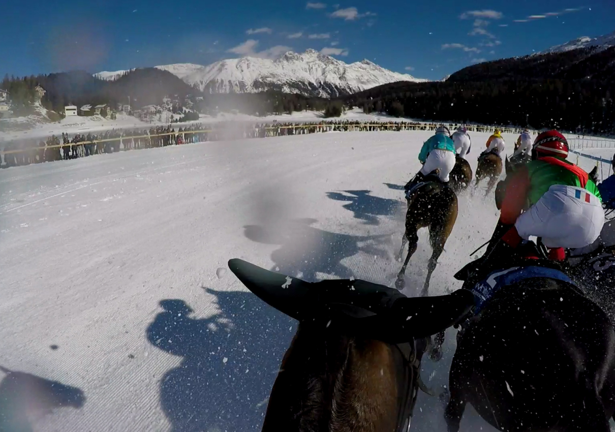 realTV in St. Moritz beim schönsten Pferderennen der Welt