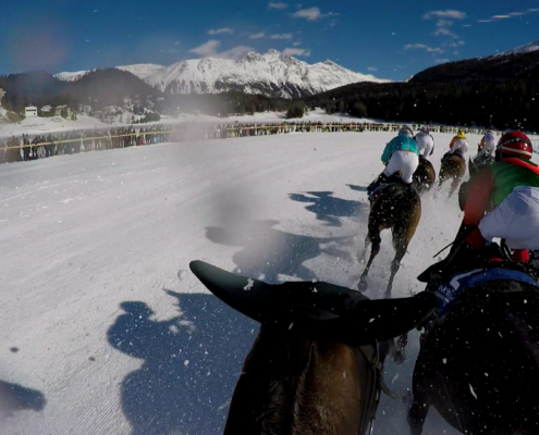 realTV in St. Moritz beim schönsten Pferderennen der Welt