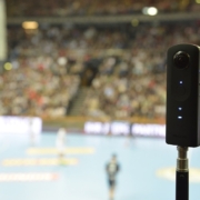 Premiere in der Handball Bundesliga. realTV und THW Kiel drehen 360°-Video