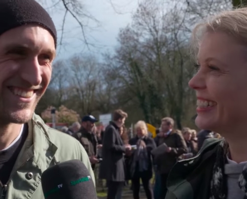 Videoproduktion auf der Kölner Rennbahn beim FC-Renntag